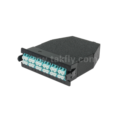 फाइबर ऑप्टिक MPO कैसेट मॉड्यूल MPO/MTP-LC 12C/24C डेटा सेंटर FTTX के लिए