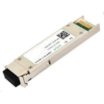 10Gbps 1310nm XFP ऑप्टिकल ट्रांससीवर 10KM ट्रांसमिशन दूरी और हल्के 10g पैकेज के साथ