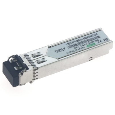 1.25G SFP 850NM 550M MMF DDM LC CISCO JUNIPER HUAWEI संगत SFP ऑप्टिकल ट्रांससीवर मॉड्यूल