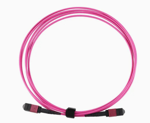 FTTH इनडोर आउटडोर LSZH पीवीसी फाइबर ऑप्टिकल पैच कॉर्ड 12/24/48/96/144 कोर LC/Sc/St/FC MPO/MTP कनेक्टर