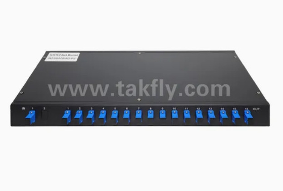 Gpon Epon 32 पोर्ट रैक माउंट फाइबर ऑप्टिकल स्प्लिटर Sc/APC कनेक्टर उच्च विश्वसनीयता और स्थिरता