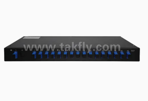 Gpon Epon 32 पोर्ट रैक माउंट फाइबर ऑप्टिकल स्प्लिटर Sc/APC कनेक्टर उच्च विश्वसनीयता और स्थिरता