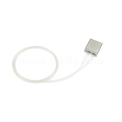 औद्योगिक प्रकार 16CH अल्ट्रा कॉम्पैक्ट DWDM मक्स डेमक्स, 100GHz C18-C48, उच्च सटीकता तरंग दैर्ध्य, एकतरफा फाइबर आउटलेट