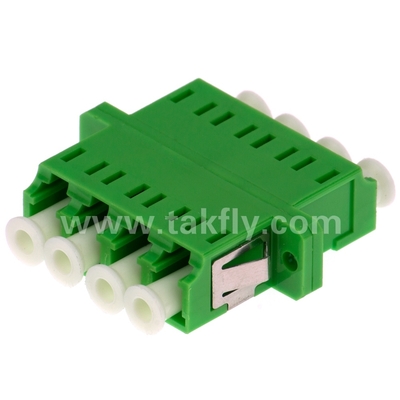 LC Quad Fiber Optic Adapter Singlemode Multimode APC UPC