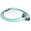 OM3 LSZH MTP फाइबर पैच कॉर्ड 3m 0.35dB MPO-MPO