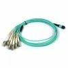 3M OM3 MPO MTP फाइबर ट्रंक केबल 10G पैच कॉर्ड