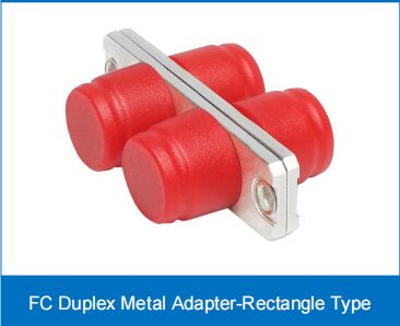 FC Duplex Metal Adapter-Rectangle Type APC Green SM/MM Low IL