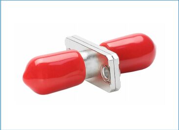 एसटी सिम्पलेक्स मेटल एडाप्टर-रेक्टॉंगल प्रकार एसएम/एमएम कम आईएल