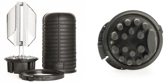 फाइबर ऑप्टिकल स्प्लिस क्लोजर TKS-D036B