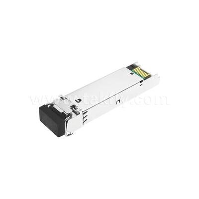 SFP 1.25gbps 20km LC Reach Tx1310nm/Rx1550nm डाटा सेंटर FTTX के लिए द्विदिश ऑप्टिकल ट्रांससीवर