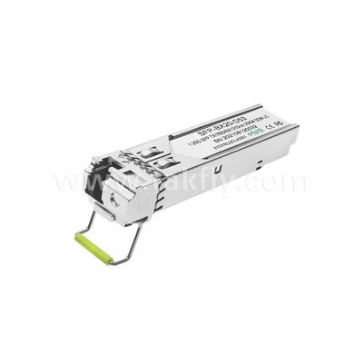 SFP 1.25gbps 20km LC Reach Tx1310nm/Rx1550nm डाटा सेंटर FTTX के लिए द्विदिश ऑप्टिकल ट्रांससीवर