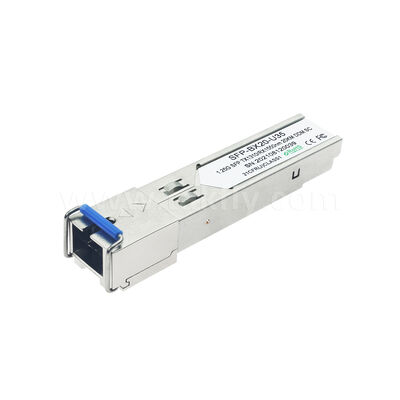 डेटा सेंटर AI FTTX के लिए SFP 1.25Gbps 20KM SC द्वि-दिशात्मक ऑप्टिकल ट्रांसीवर मॉड्यूल