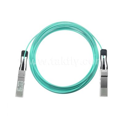 डेटा सेंटर FTTH FTTX के लिए एक्टिव ऑप्टिकल केबल फाइबर AOC 40G QSFP+ से 40G QSFP+