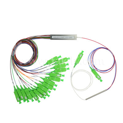 वाटरप्रूफ 1x4 मिनी फाइबरहब CLOSURE ITU-T SM G657A2 2.0mm केबल फाइबर ऑप्टिक पीएलसी स्प्लिटर IP68