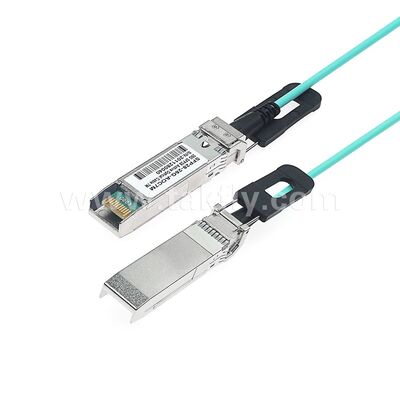 एओसी एक्टिव ऑप्टिकल केबल फाइबर 100Gbps QSFP28 से QSFP28 डेटा सेंटर FTTH FTTX के लिए