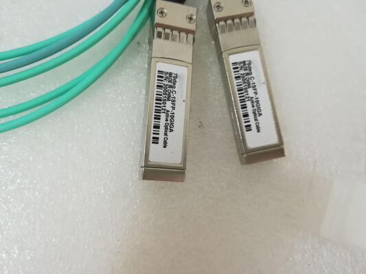 डेटा सेंटर के लिए एक्टिव ऑप्टिकल केबल फाइबर AOC 40G QSFP+ 2x10 SFP+