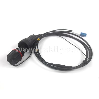 कठोर वातावरण कनेक्टिविटी के लिए जलरोधक मजबूत फाइबर ऑप्टिक पैच कॉर्ड