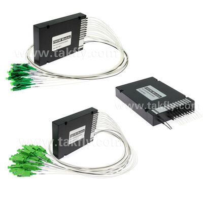 डेटा सेंटर टेलीकॉम 5G के लिए DWDM 8+1चैनल MUX+DEMUX ABS मॉड्यूल फाइबर ऑप्टिक
