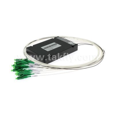 डेटा सेंटर टेलीकॉम 5G के लिए DWDM 8+1चैनल MUX+DEMUX ABS मॉड्यूल फाइबर ऑप्टिक