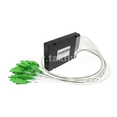 डेटा सेंटर टेलीकॉम 5G के लिए DWDM 8+1चैनल MUX+DEMUX ABS मॉड्यूल फाइबर ऑप्टिक