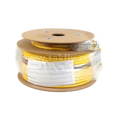दूरसंचार डेटा केंद्र के लिए फाइबर ऑप्टिक पैच कॉर्ड 36Cores SC-SC पूर्व-समाप्त ब्रेकआउट पैच कॉर्ड