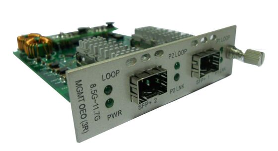 8.5G~11.7G OEO फाइबर मीडिया कन्वर्टर AC220V अनमैनेज्ड लॉन्ग-हॉल सिग्नल (3R रिपीटर)