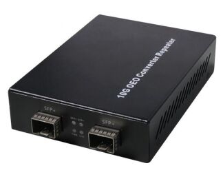 10G ऑप्टिकल फाइबर SFP + से SFP + OEO रिपीटर/एम्पलीफायर - उच्च प्रदर्शन और दक्षता