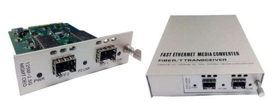125M~2.5G ऑप्टिकल-इलेक्ट्रिकल-ऑप्टिकल कन्वर्टर SFP+ से SFP+ —— उच्च प्रदर्शन और दक्षता