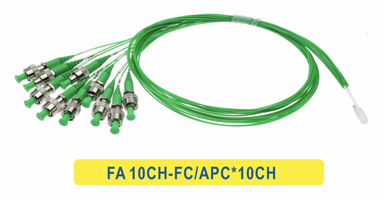 FA 10CH-FC/APC*10CH फाइबर एरे फाइबर ऑप्टिक पैचकोर्ड केबल