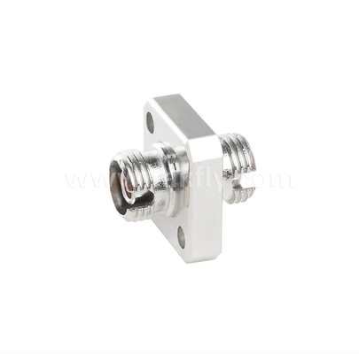 FC Simplex Metal Adapter – Square Type, Rugged Metal Housing, Low Insertion Loss, for Data Center & FTTx Fiber Connections