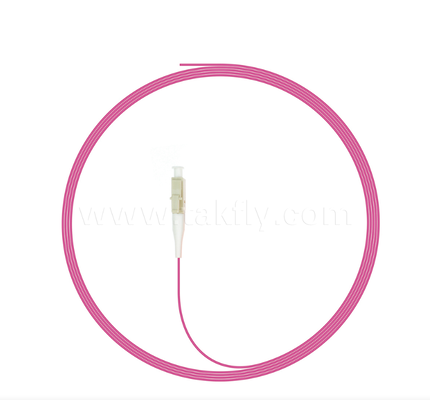 LC Simplex Fiber Optic Pigtail – 0.9/2.0/3.0mm Cable Diameters, Connectorized One End, Bare Fiber on the Other, for Optical Termination Boxes, Splicing & Equipment Interconnection