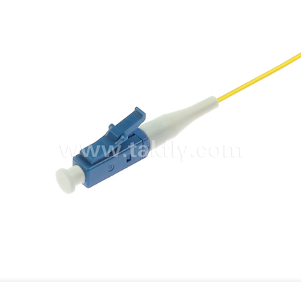 LC Simplex Fiber Optic Pigtail – 0.9/2.0/3.0mm Cable Diameters, Connectorized One End, Bare Fiber on the Other, for Optical Termination Boxes, Splicing & Equipment Interconnection