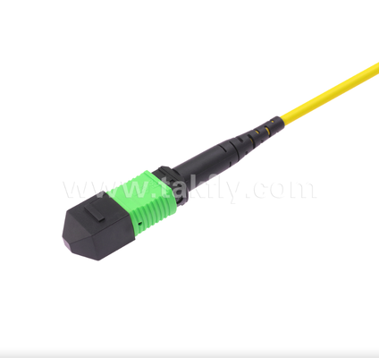 MPO/MTP-LC Uniboot Breakout Patch Cord – Dual LC in One Boot, Polarity Reversible, Space-Saving Design
