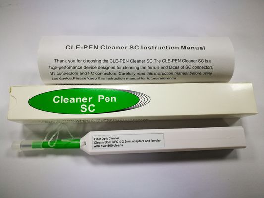 2.5mm SC/FC/ST/E2000 फाइबर ऑप्टिक टूल किट क्लीनिंग पेन वन क्लिक फाइबर क्लीनिंग पेन