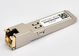 कैट 5 केबल पर लंबी दूरी के प्रसारण के लिए 1000BASE-T कॉपर SFP ट्रांससीवर