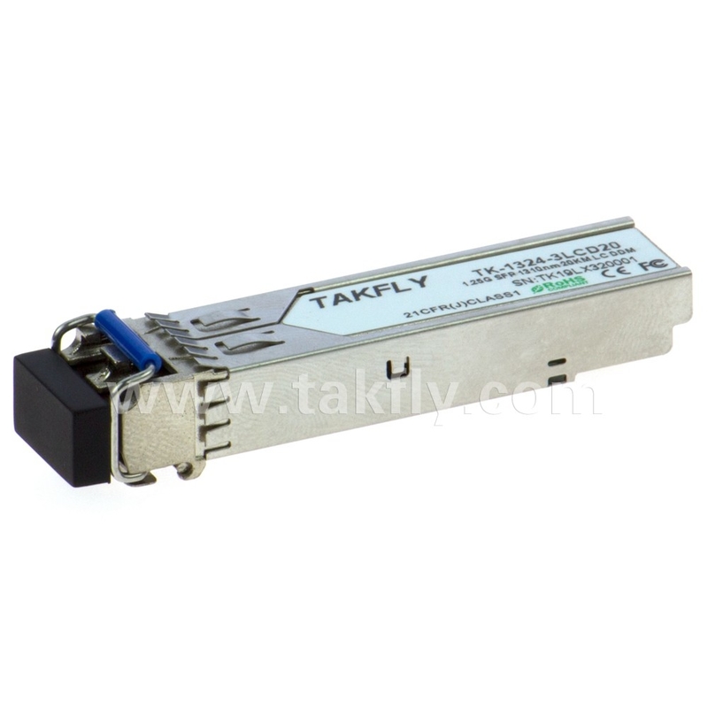 1.25G SFP 1310nm 20KM SMF DDM LC CISCO JUNIPER HUAWEI संगत SFP ऑप्टिकल ट्रांससीवर मॉड्यूल