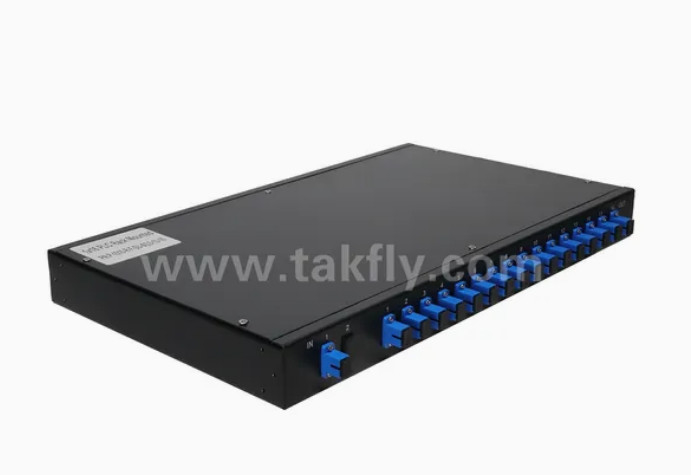 Gpon Epon 32 पोर्ट रैक माउंट फाइबर ऑप्टिकल स्प्लिटर Sc/APC कनेक्टर उच्च विश्वसनीयता और स्थिरता