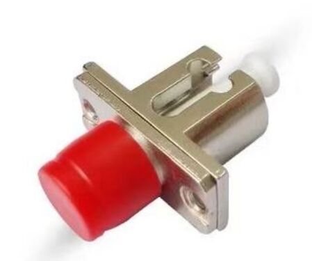 एफसी-एलसी सिंगल-कोर मेटल फ्लैंज एडाप्टर सिंगल मोड, मल्टीमोड फ्लैंज फाइबर ऑप्टिक एडाप्टर टेलीकॉम के लिए