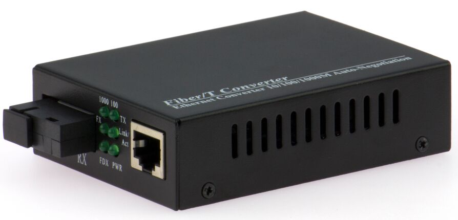 10/100/1000M मीडिया कन्वर्टर