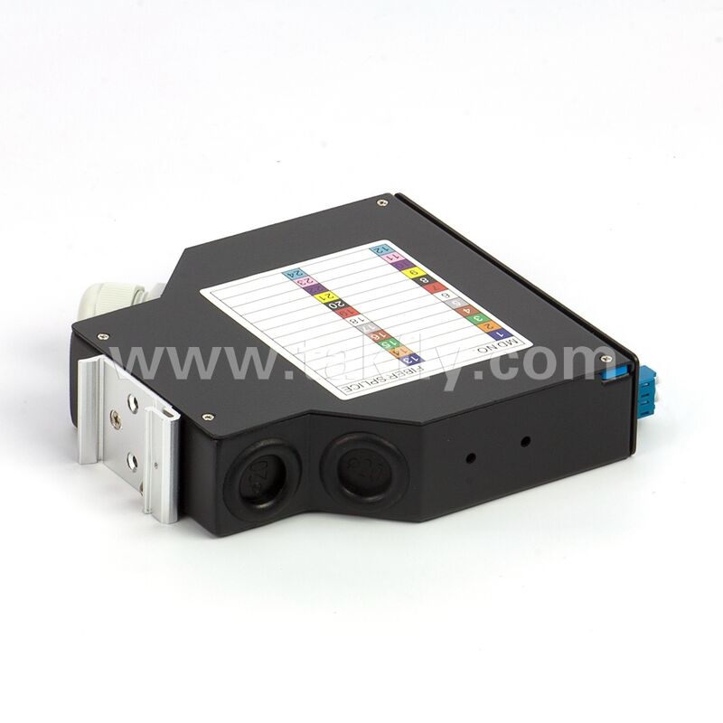 बहुमुखी फाइबर ऑप्टिक वितरण पैनल जो नेटवर्क समाधानों के लिए मजबूत सुरक्षा और संगठित केबल प्रबंधन प्रदान करता है