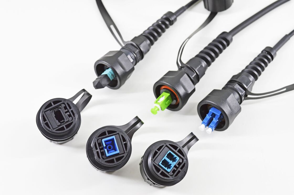 वाटरप्रूफ ओडीवीए एमपीओ एमटीपी पुरुष महिला एलसी एससी एफसी एसटी एसएम एमएम OM3 OM4 OM5 फाइबर ऑप्टिकल ब्रेकआउट केबल फाइबर ऑप्टिकल पैचकोर्ड/ऑप्टिकल फाइबर पैच केबल/ऑप्टिकल फाइबर ट्रंक केबल/ऑप्टिकल फाइबर फैनआउट केबल