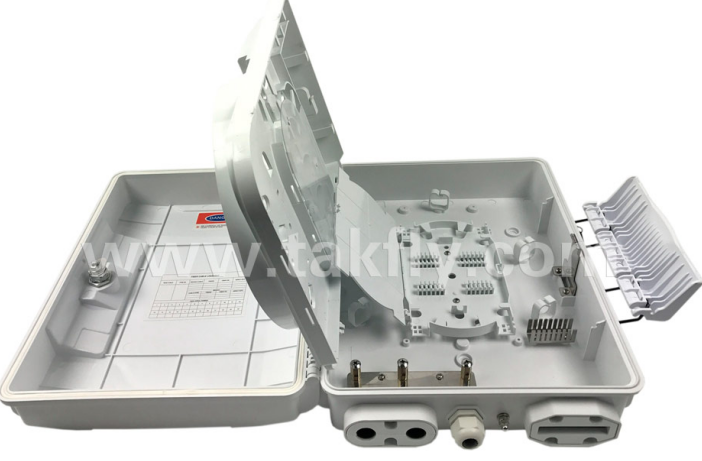 FTKS-1805-16K-24E-24H 24 ports Fiber Termination Box For FTTx Communication Network Building From China