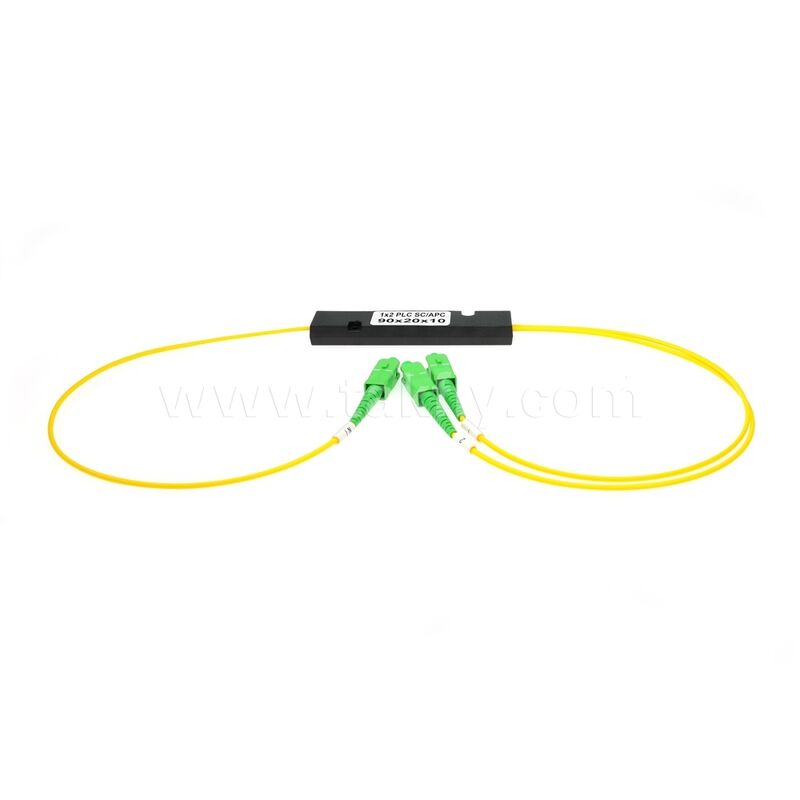 PLC Fiber Splitter – 3.0mm Mini ABS Box, SM G657A1, SC/APC, for Optical Signal Coupling & Distribution in PON Systems