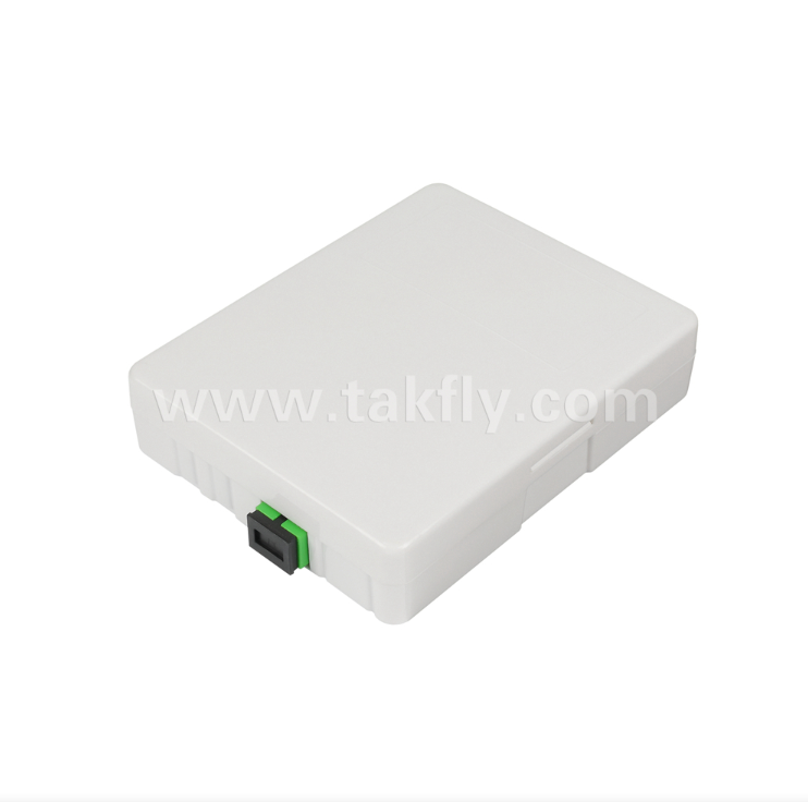 TKS-1806-02GB फाइबर टर्मिनेशन बॉक्स- डेस्क या वॉल माउंट, FTTH फाइनल ड्रॉप और पिगटेल टर्मिनेशन के लिए आदर्श